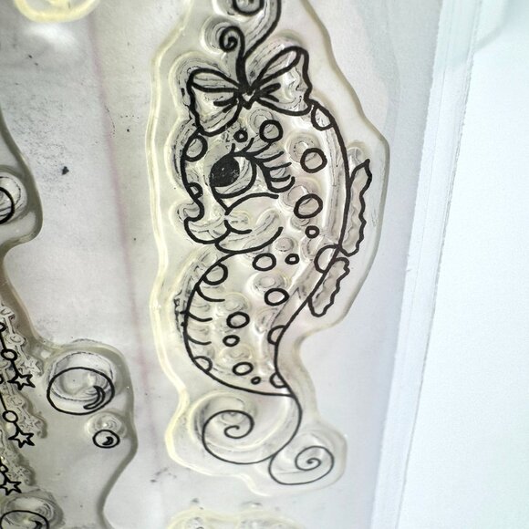 Penny Black Lulu Spring Clear Stamps & Sherri Baldy My Besties Craft Stamps Set - Picture 10 of 13